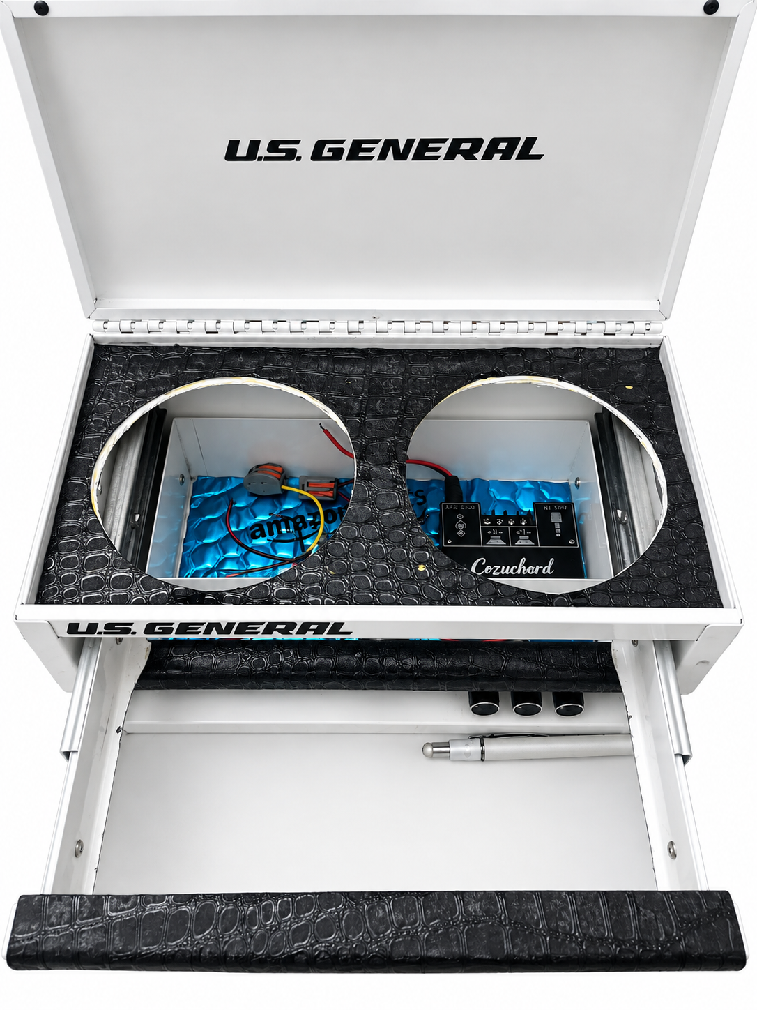 Pre cut mini toolbox speaker (toolbox only)